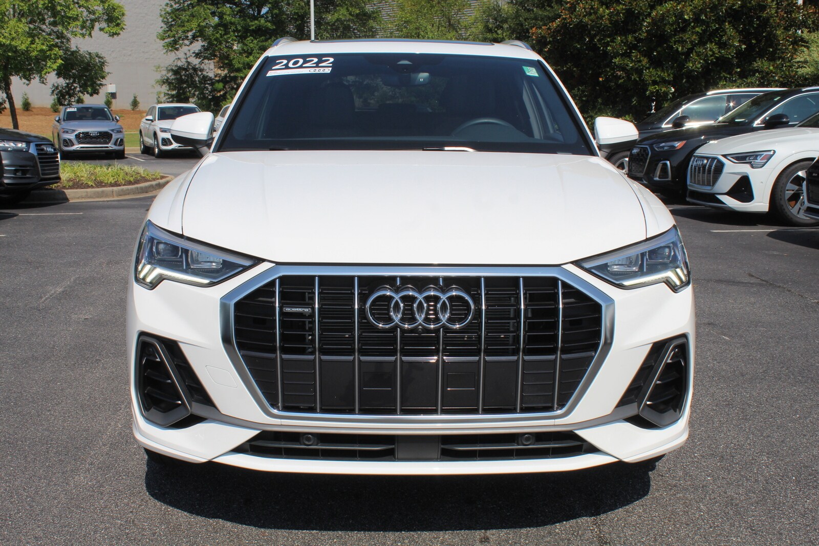 Certified 2022 Audi Q3 S Line Premium Plus with VIN WA1EECF35N1150160 for sale in Greenville, SC