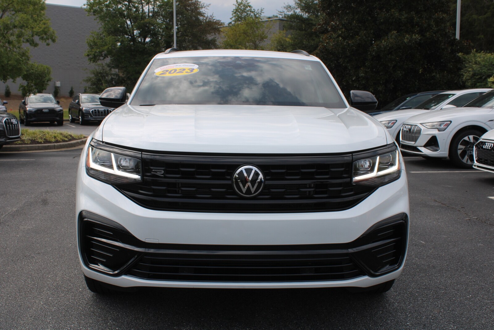 Certified 2023 Volkswagen Atlas Cross Sport SEL R-Line Black with VIN 1V2SE2CA5PC217304 for sale in Greenville, SC