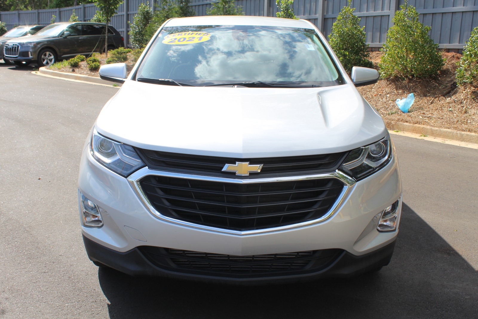 Used 2021 Chevrolet Equinox LT with VIN 2GNAXKEV3M6108018 for sale in Greenville, SC