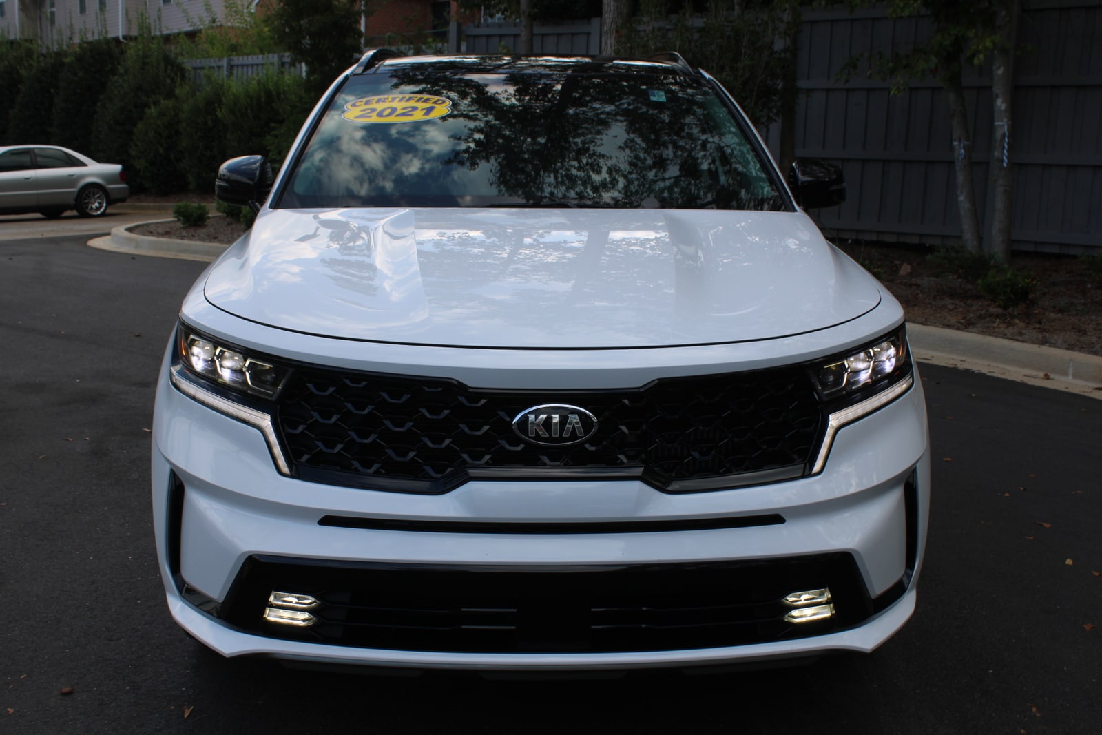 Used 2021 Kia Sorento SX with VIN 5XYRK4LFXMG050879 for sale in Greenville, SC