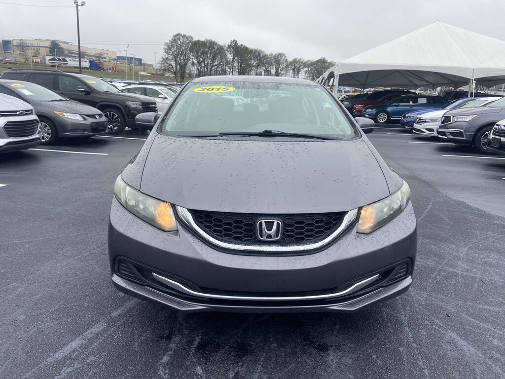 Used 2015 Honda Civic Sedan CVT SE Car