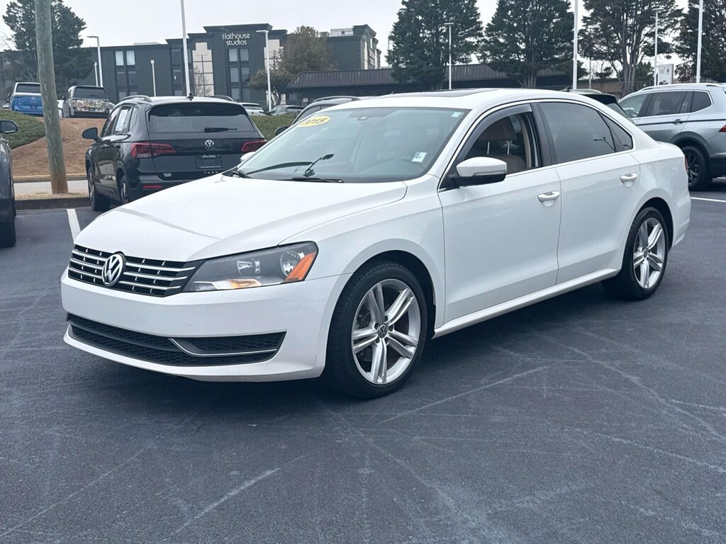 Used 2015 Volkswagen Passat Sdn 2.0L TDI DSG SE w/Sunroof Car