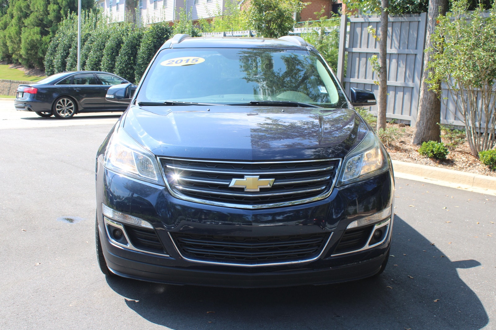 Used 2015 Chevrolet Traverse 1LT with VIN 1GNKVGKD1FJ351044 for sale in Greenville, SC