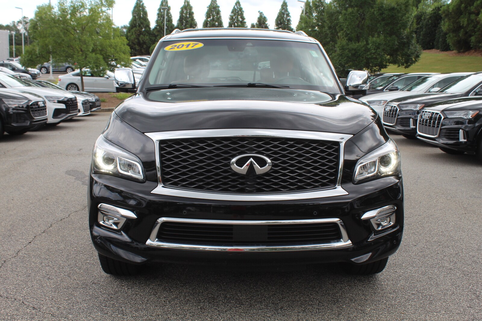 Used 2017 INFINITI QX80 Signature with VIN JN8AZ2NE1H9159552 for sale in Greenville, SC