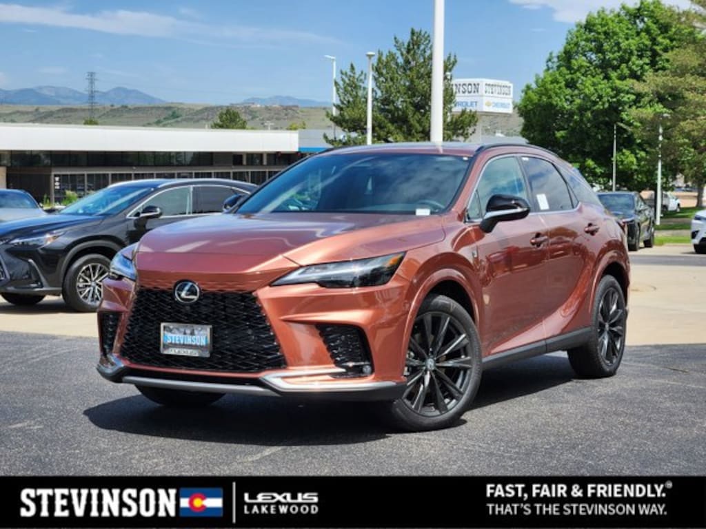 New 2026 Lexus RX 350h F SPORT Design SUV