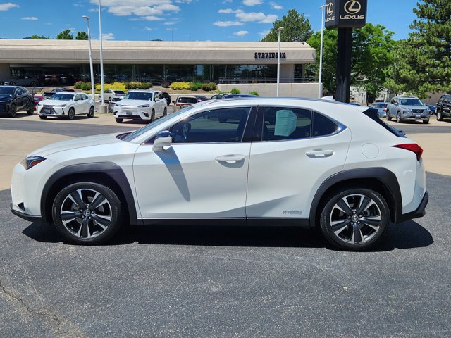 Used 2021 Lexus UX Hybrid 250h LUXURY with VIN JTHL9JBHXM2038856 for sale in Lakewood, CO