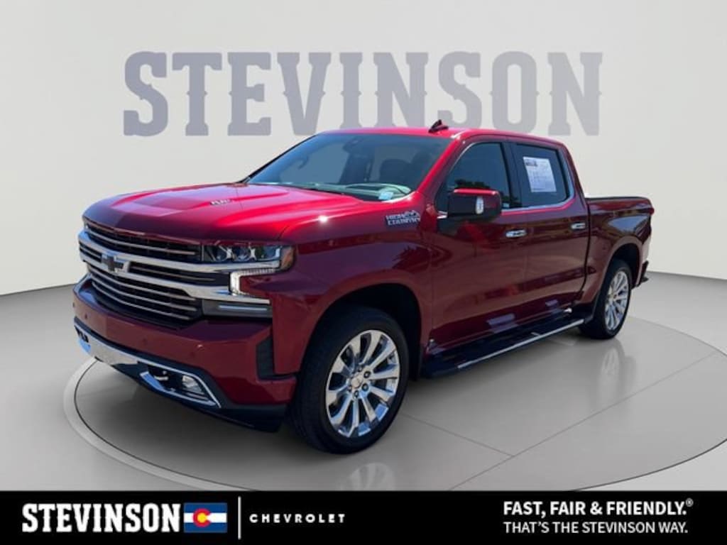 Used 2021 Chevrolet Silverado 1500 High Country Truck Crew Cab