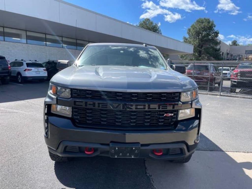 Used 2021 Chevrolet Silverado 1500 Custom Trail Boss Truck Crew Cab
