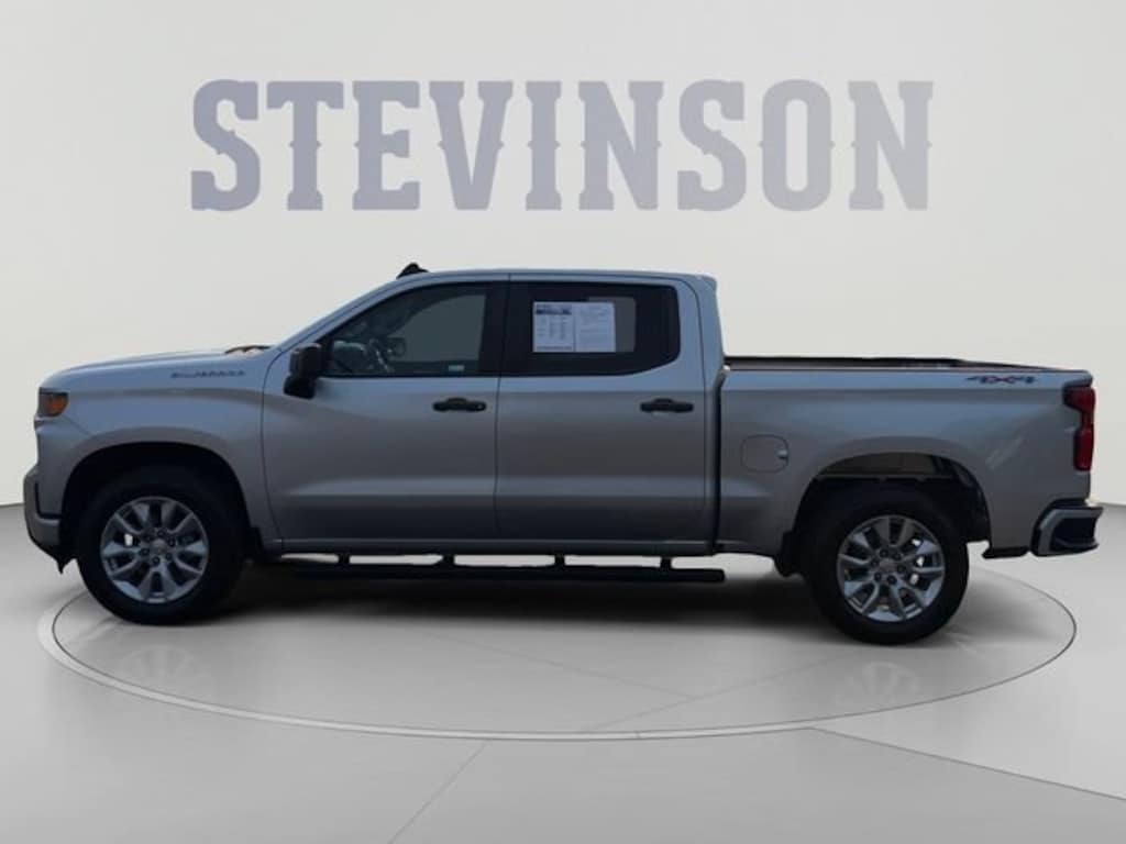 Used 2021 Chevrolet Silverado 1500 Custom Truck Crew Cab