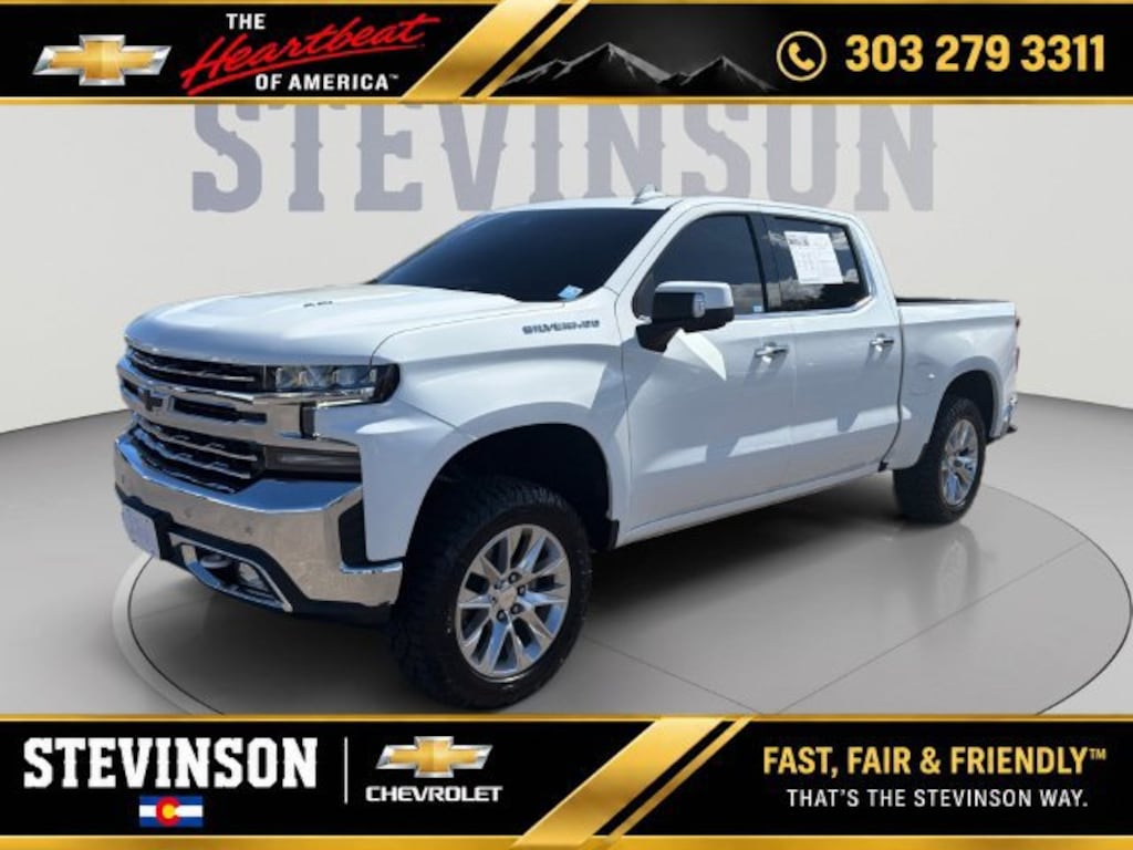 Used 2022 Chevrolet Silverado 1500 LTD LTZ Truck Crew Cab
