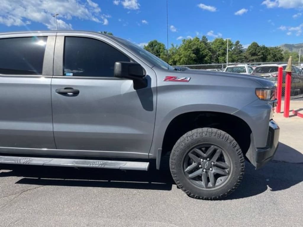 Used 2021 Chevrolet Silverado 1500 Custom Trail Boss Truck Crew Cab