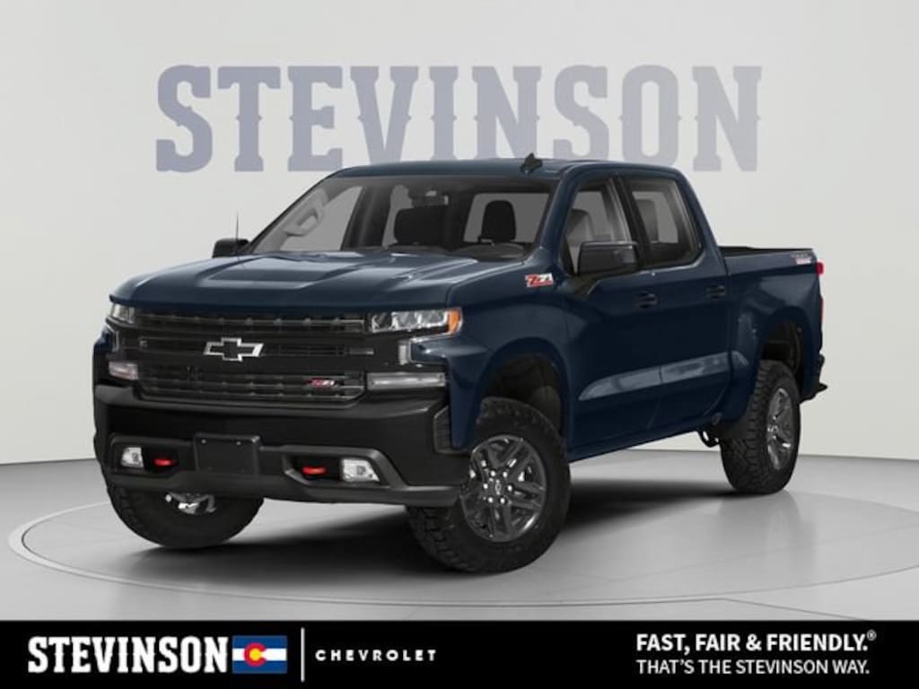 Used 2021 Chevrolet Silverado 1500 LT Trail Boss Truck Crew Cab