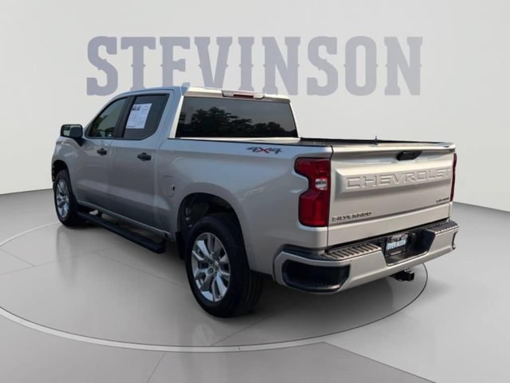 Used 2021 Chevrolet Silverado 1500 Custom Truck Crew Cab