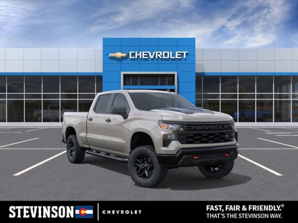 New 2026 Chevrolet Silverado 1500 Custom Trail Boss Truck