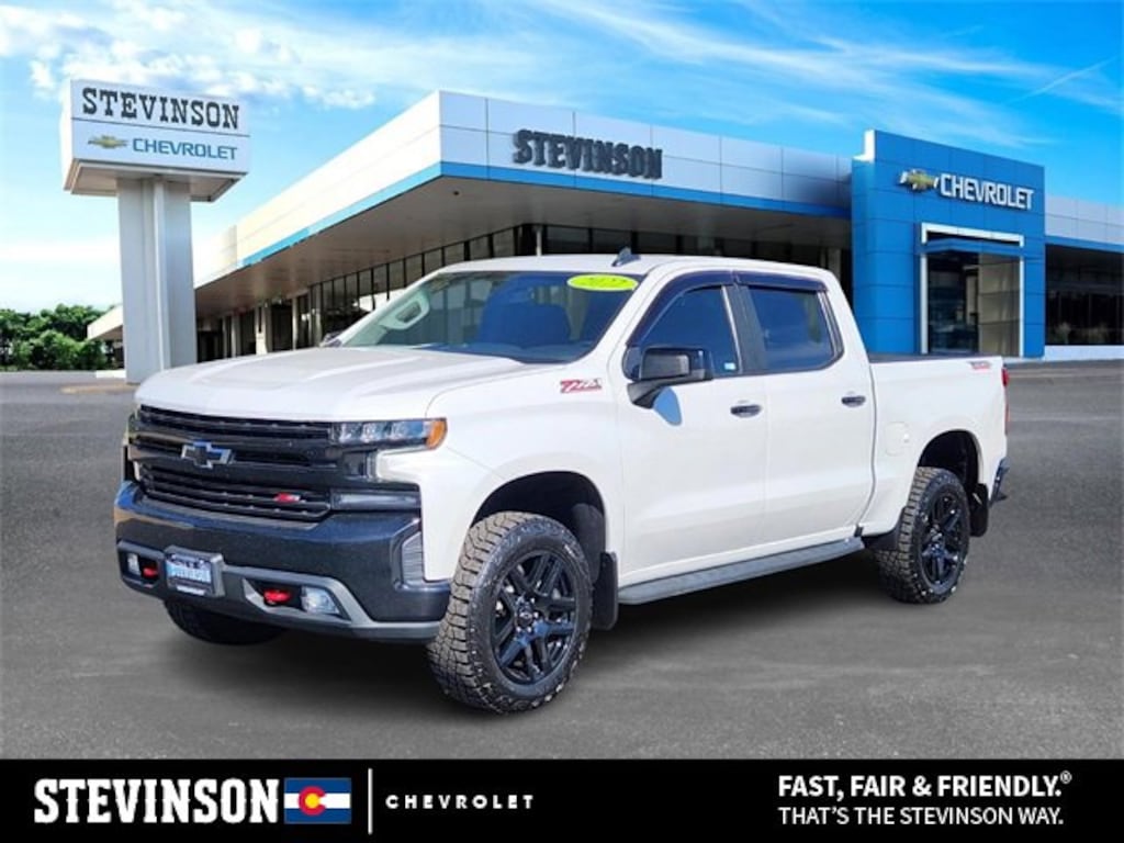 Used 2022 Chevrolet Silverado 1500 LTD LT Trail Boss Truck Crew Cab