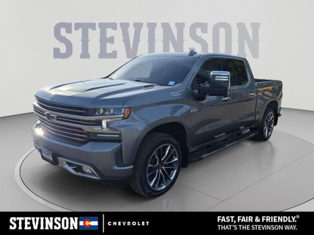 Used 2021 Chevrolet Silverado 1500 High Country Truck Crew Cab