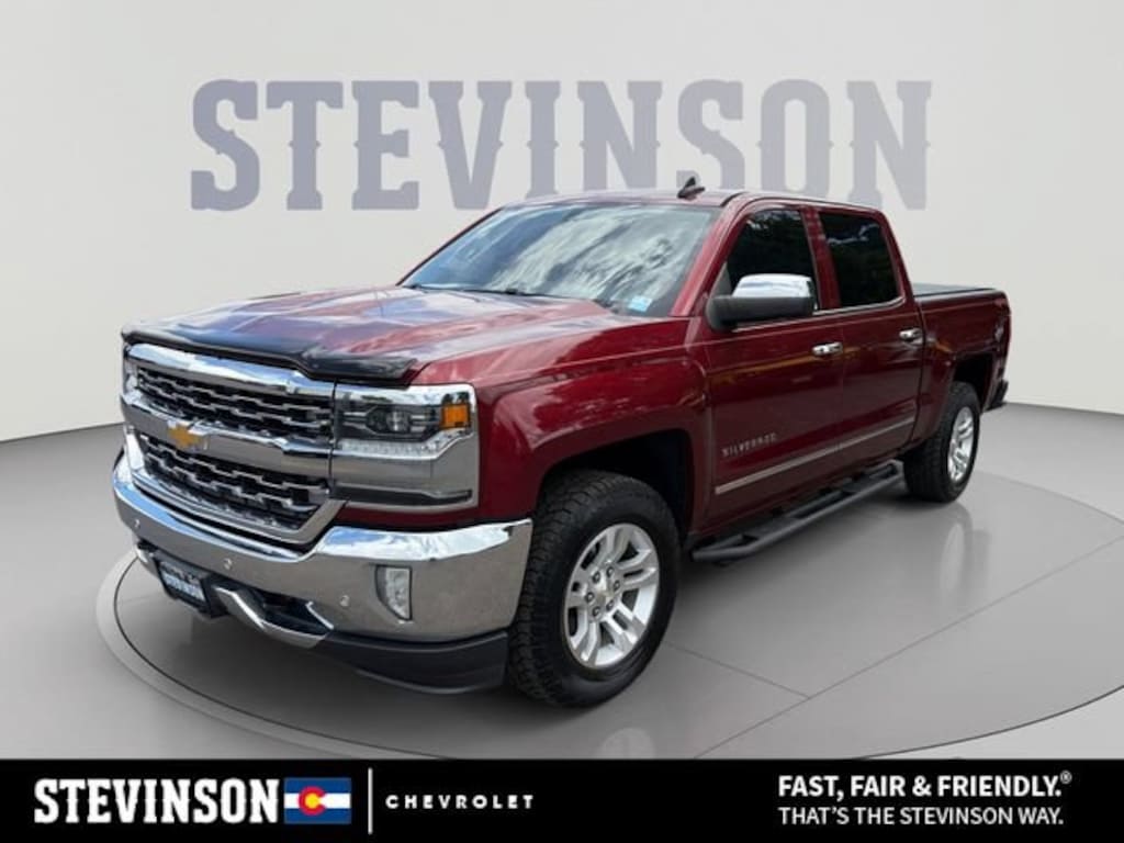 Used 2016 Chevrolet Silverado 1500 LTZ Truck Crew Cab