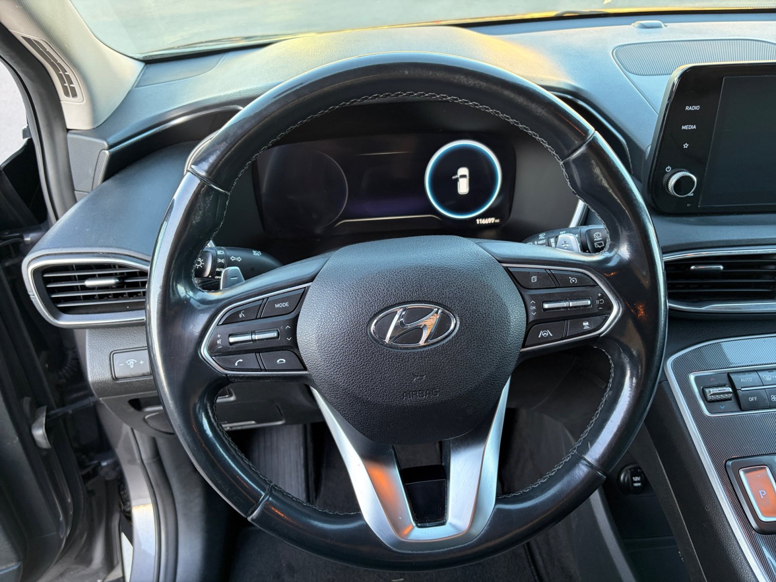 2021 Hyundai Santa Fe Blue - Photo 10