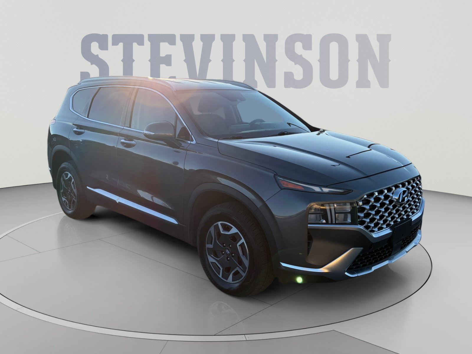 2021 Hyundai Santa Fe Blue - Photo 8