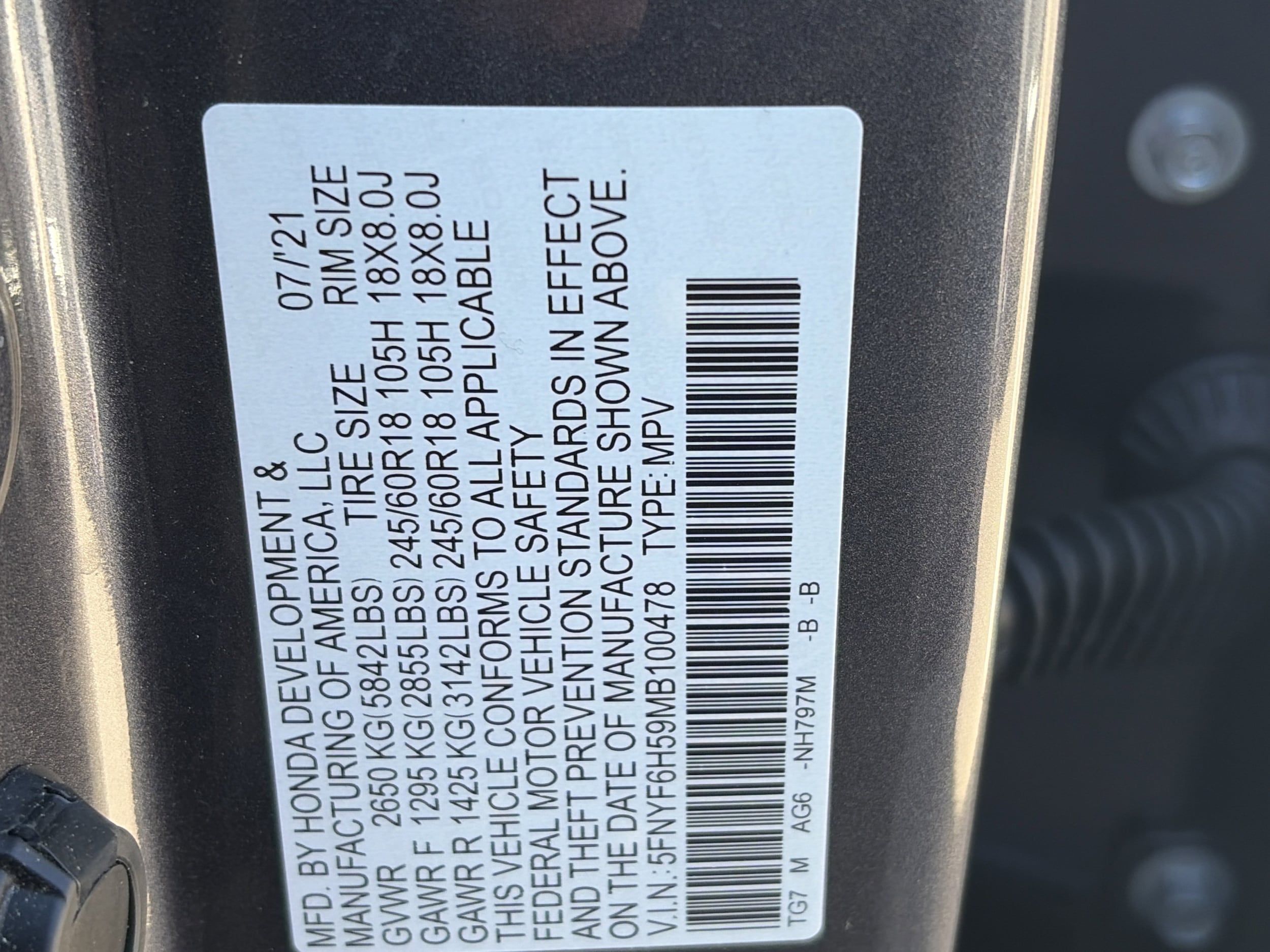 2021 Honda Pilot EX-L - Photo 28