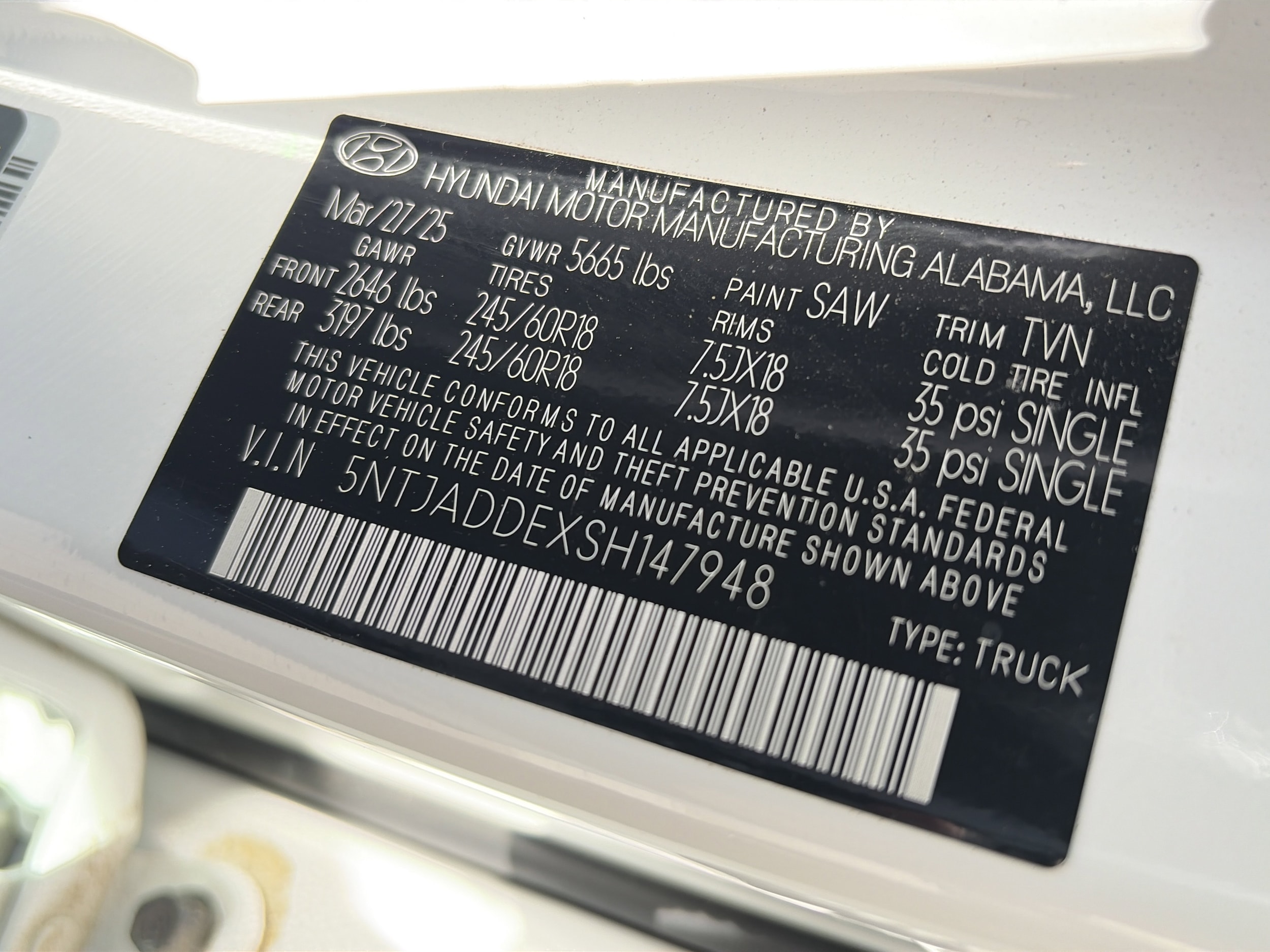 2025 Hyundai Santa Cruz SE - Photo 32
