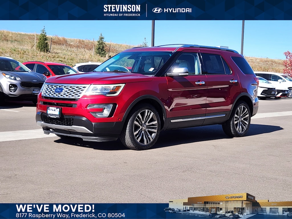 Used 2017 Ford Explorer Platinum SUV