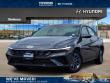 New 2026 Hyundai Elantra Hybrid Blue Sedan