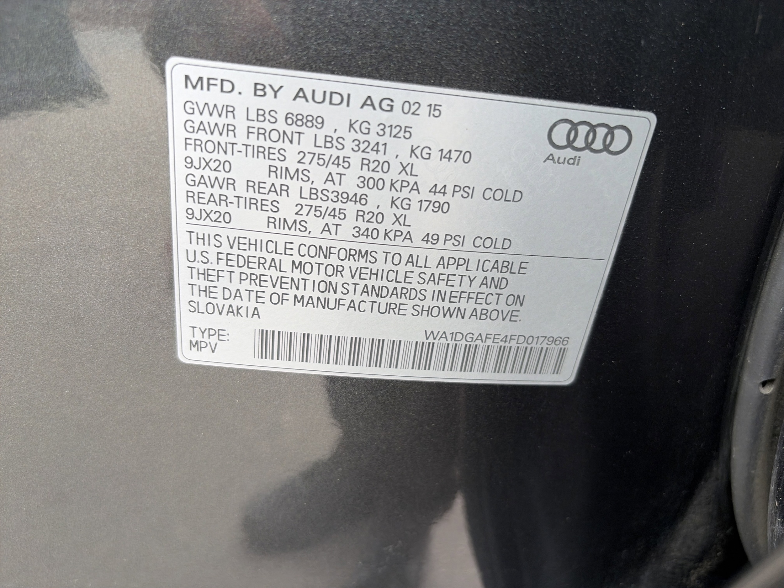 2015 Audi Q7 S line Prestige - Photo 37