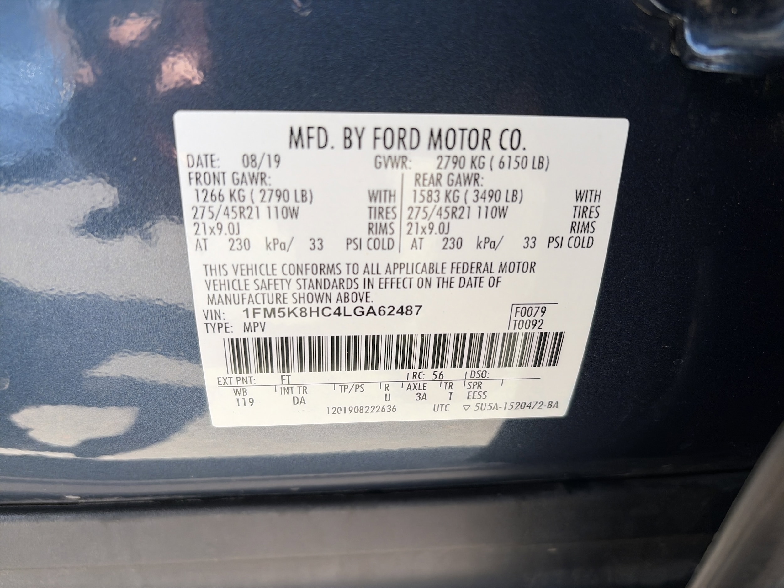 2020 Ford Explorer Platinum - Photo 35