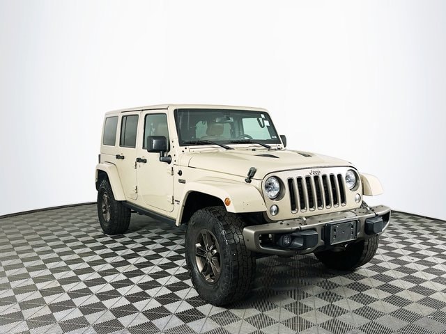 Used 2016 Jeep Wrangler Unlimited 75th Anniversary Edition with VIN 1C4BJWEG2GL286179 for sale in Frederick, CO