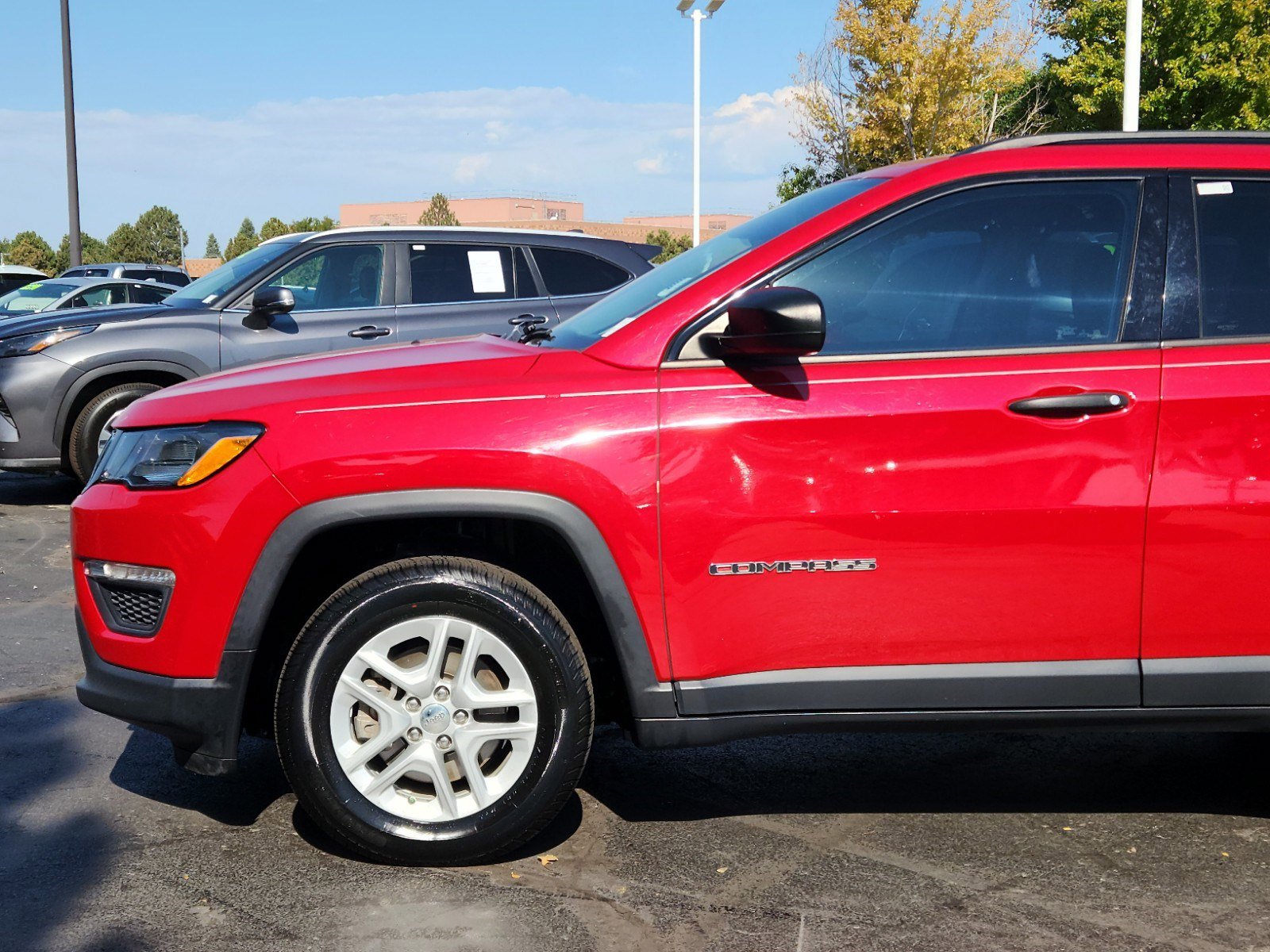 Used 2017 Jeep All-New Compass Sport with VIN 3C4NJCAB4HT629473 for sale in Aurora, CO