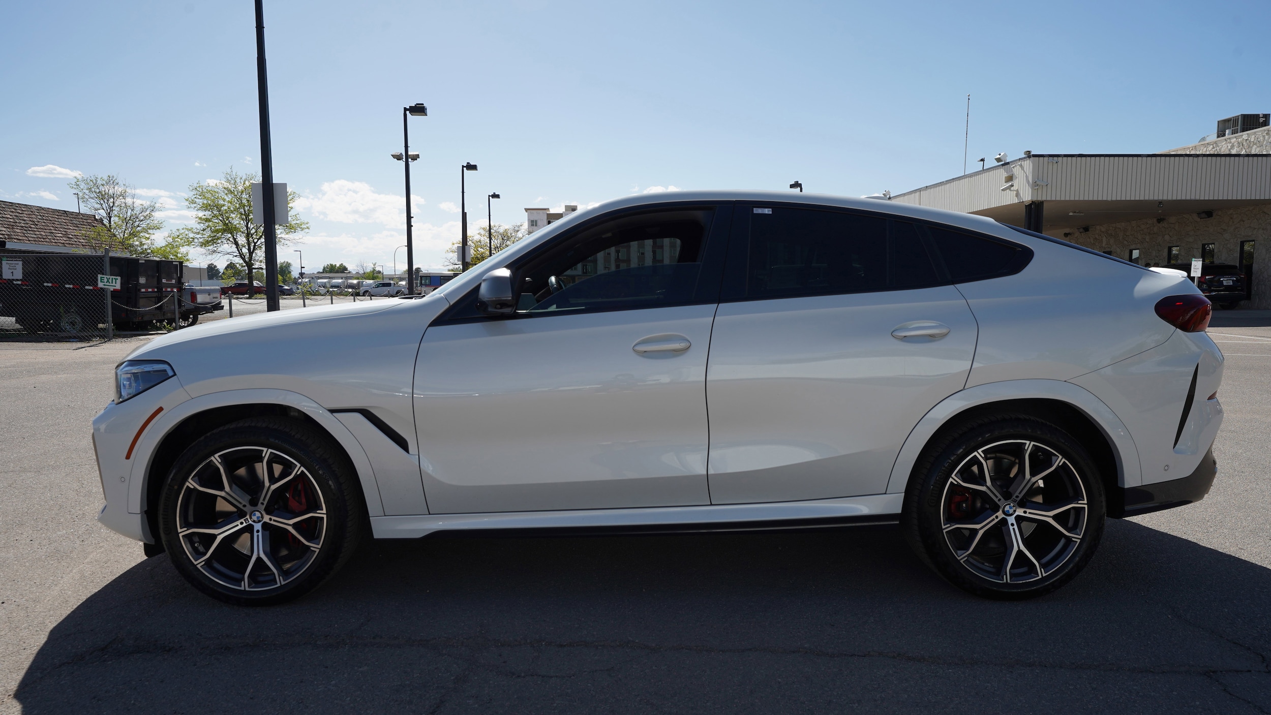 Used 2021 BMW X6 M50i with VIN 5UXCY8C06M9F88151 for sale in Aurora, CO