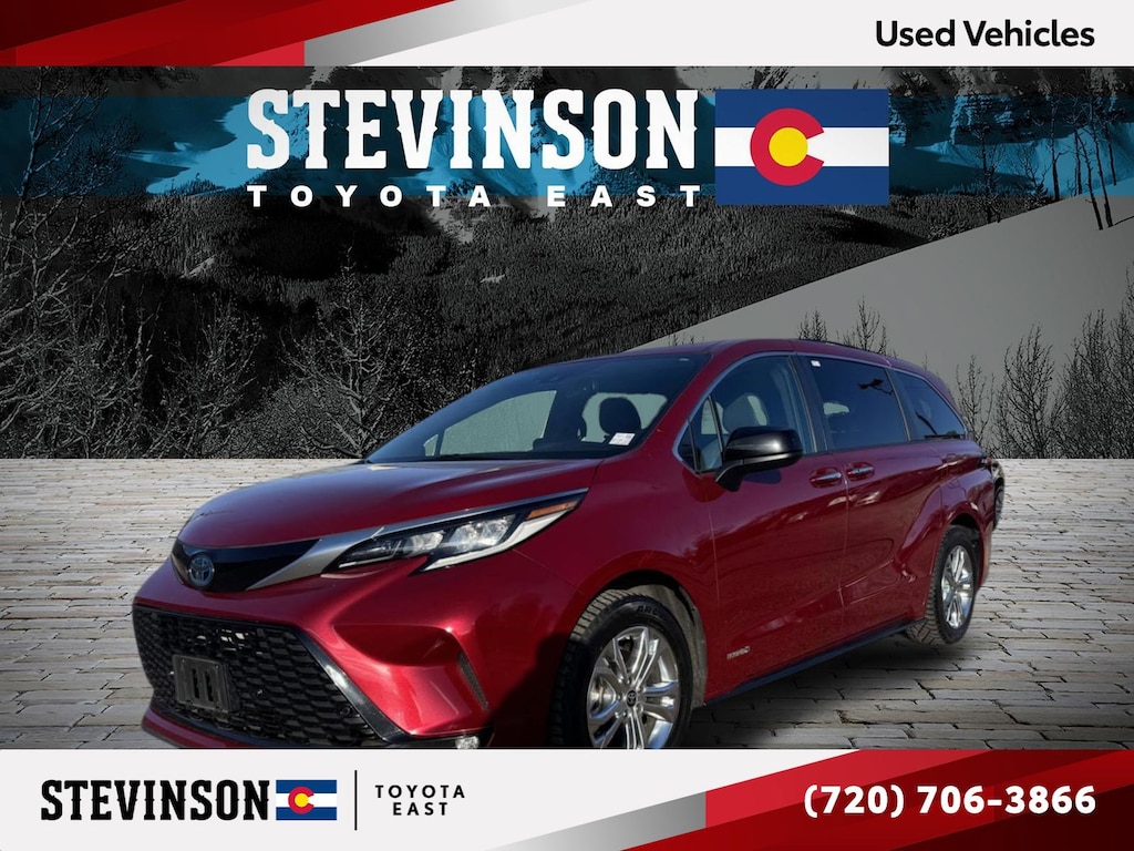 Certified 2021 Toyota Sienna XSE 7 Passenger Van