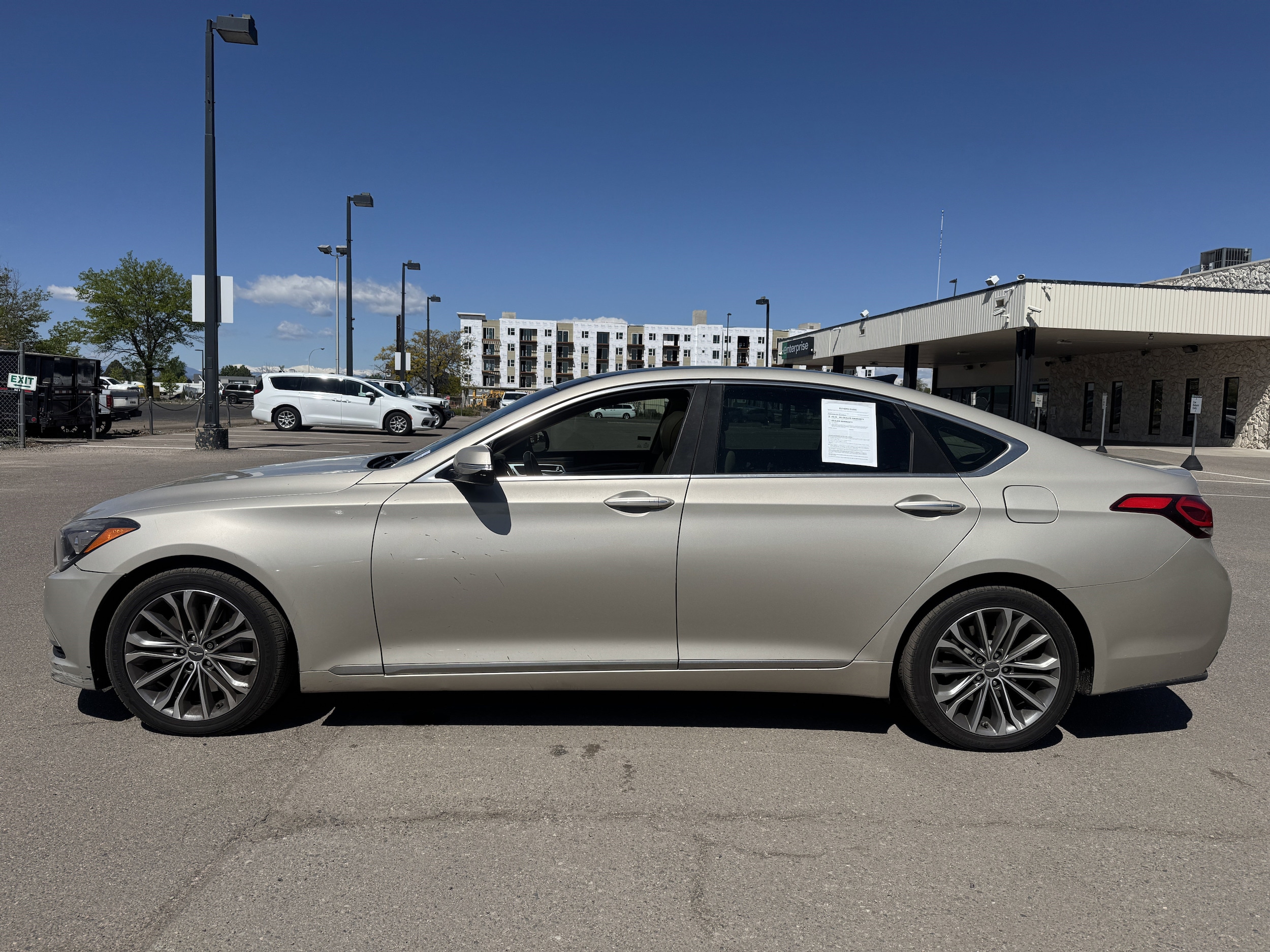 Used 2015 Hyundai Genesis Base with VIN KMHGN4JE3FU056044 for sale in Aurora, CO
