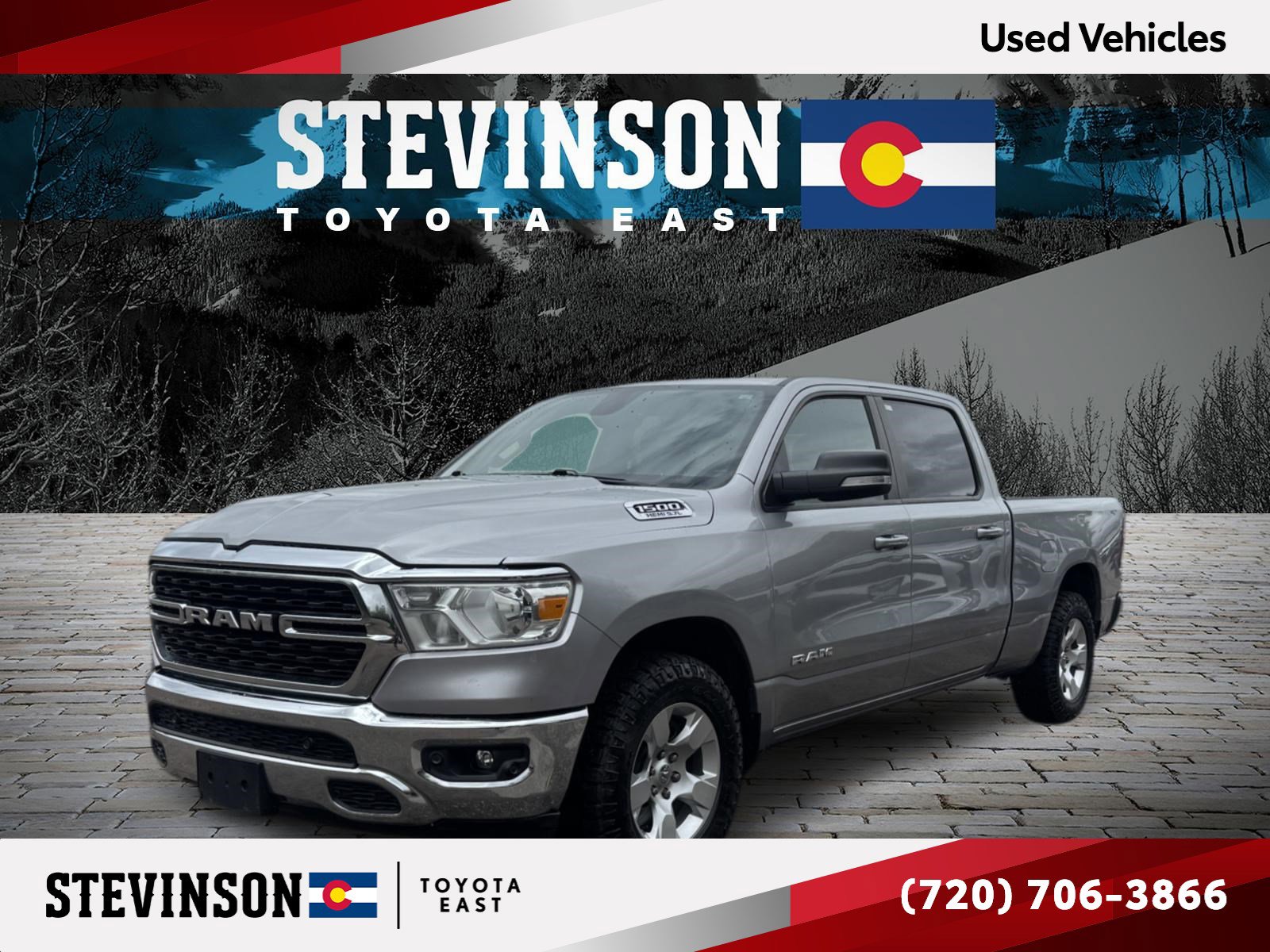 2022 RAM 1500 Big Horn/Lone Star 4x4 Crew Cab 6'4's photo