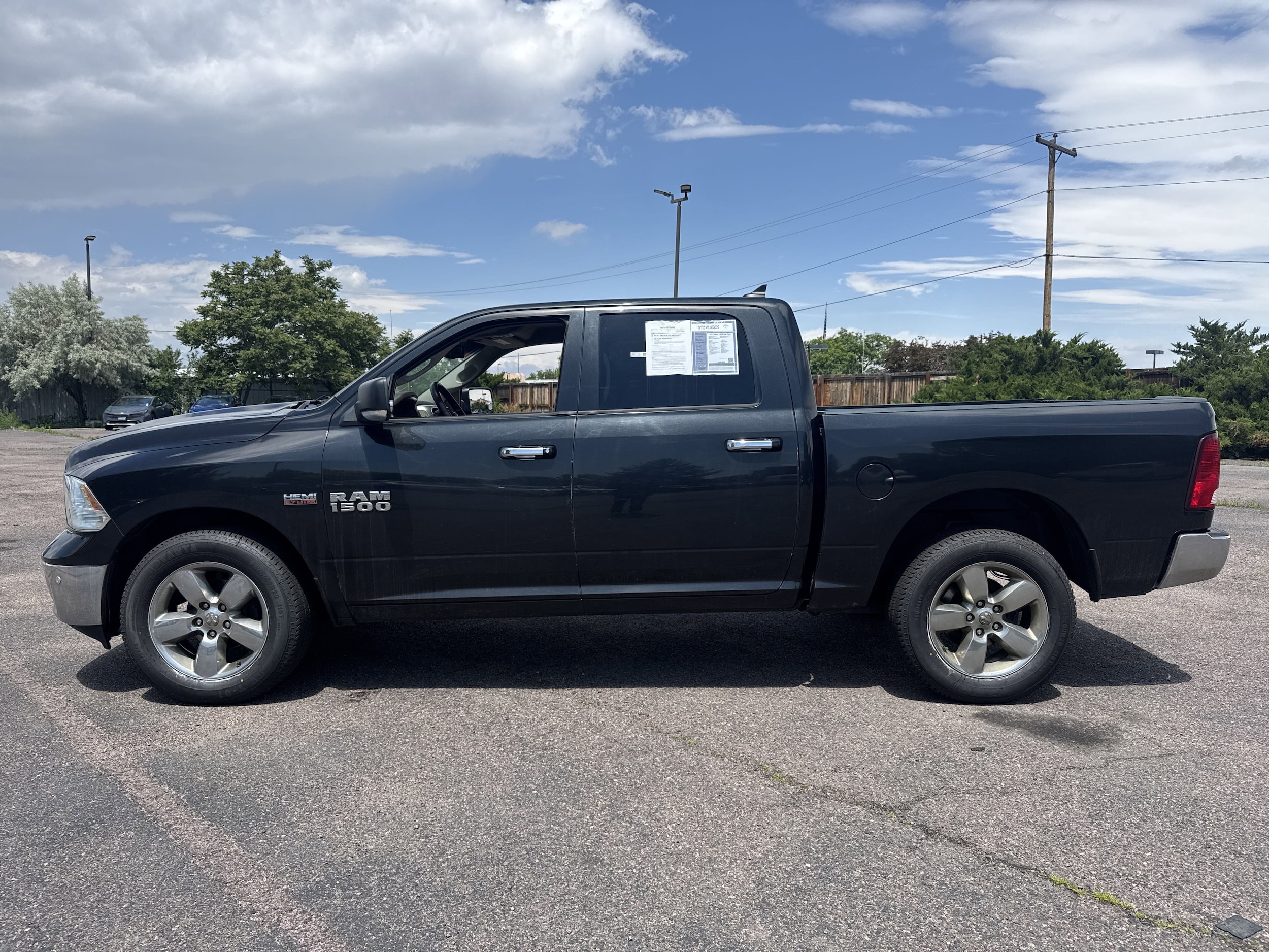 Used 2017 RAM Ram 1500 Pickup Big Horn with VIN 1C6RR7LT5HS603657 for sale in Aurora, CO