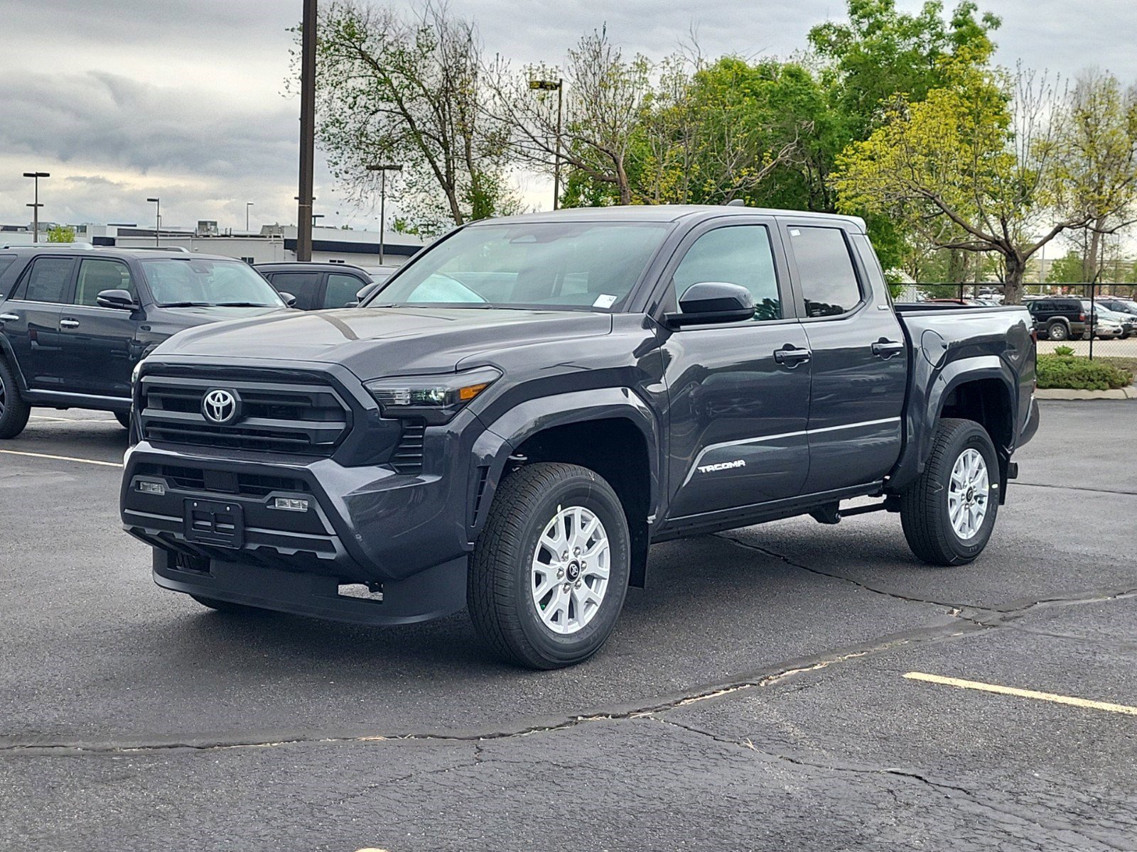 Used 2024 Toyota Tacoma SR5 with VIN 3TMLB5JN7RM022649 for sale in Aurora, CO