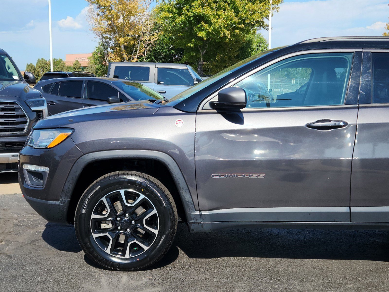 Used 2021 Jeep Compass Trailhawk with VIN 3C4NJDDB6MT600522 for sale in Aurora, CO