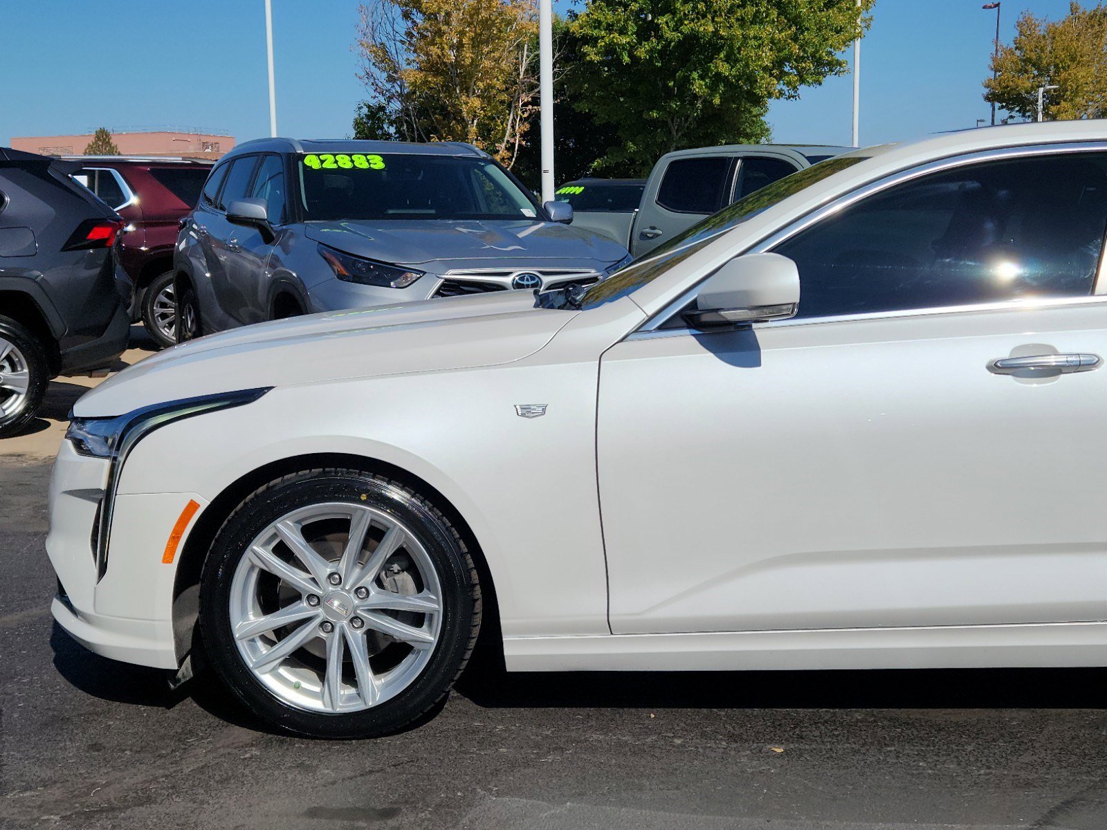 Used 2021 Cadillac CT4 Luxury with VIN 1G6DJ5RK9M0118668 for sale in Aurora, CO