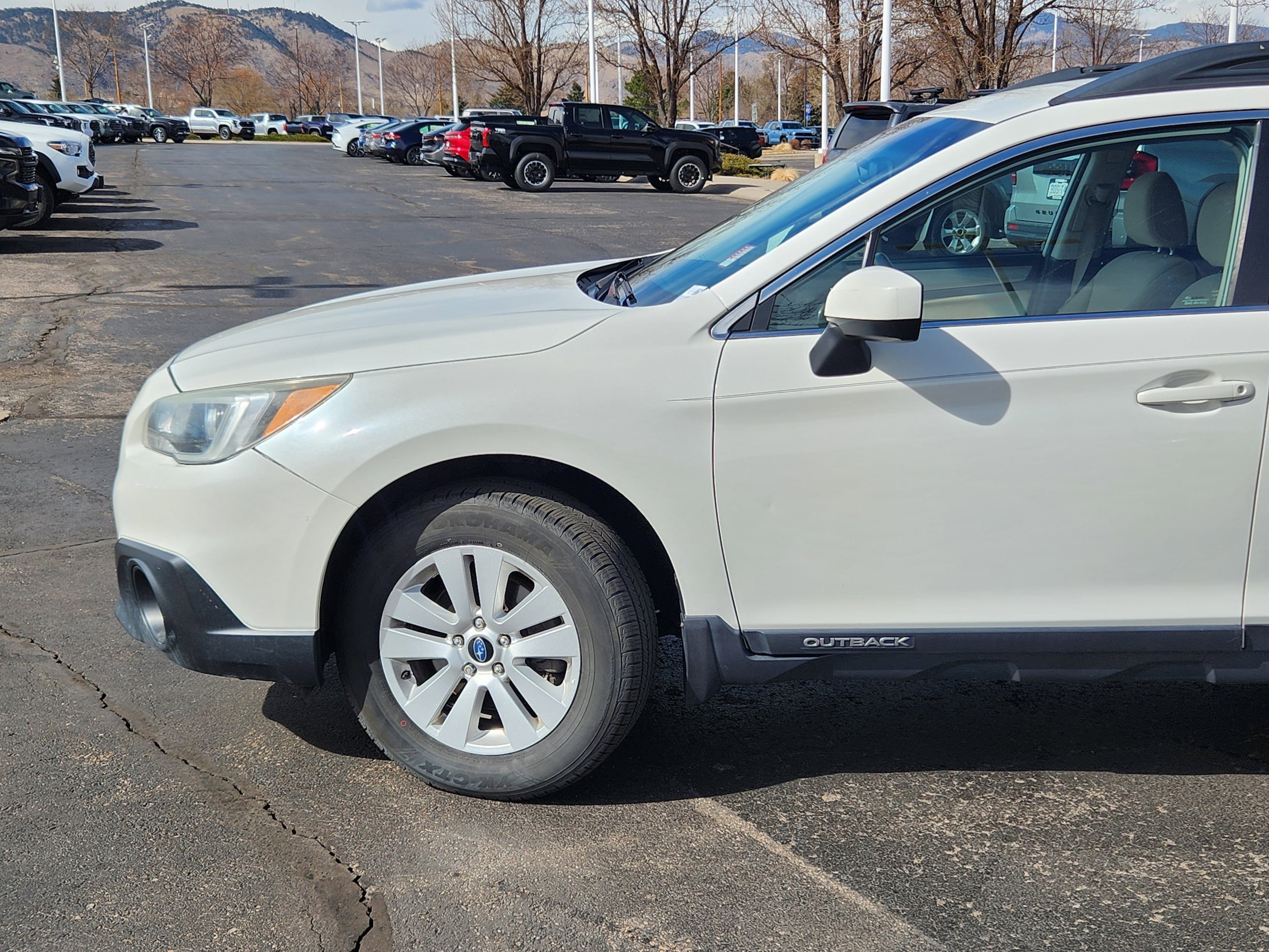 Used 2015 Subaru Outback Premium with VIN 4S4BSBCC9F3320361 for sale in Lakewood, CO