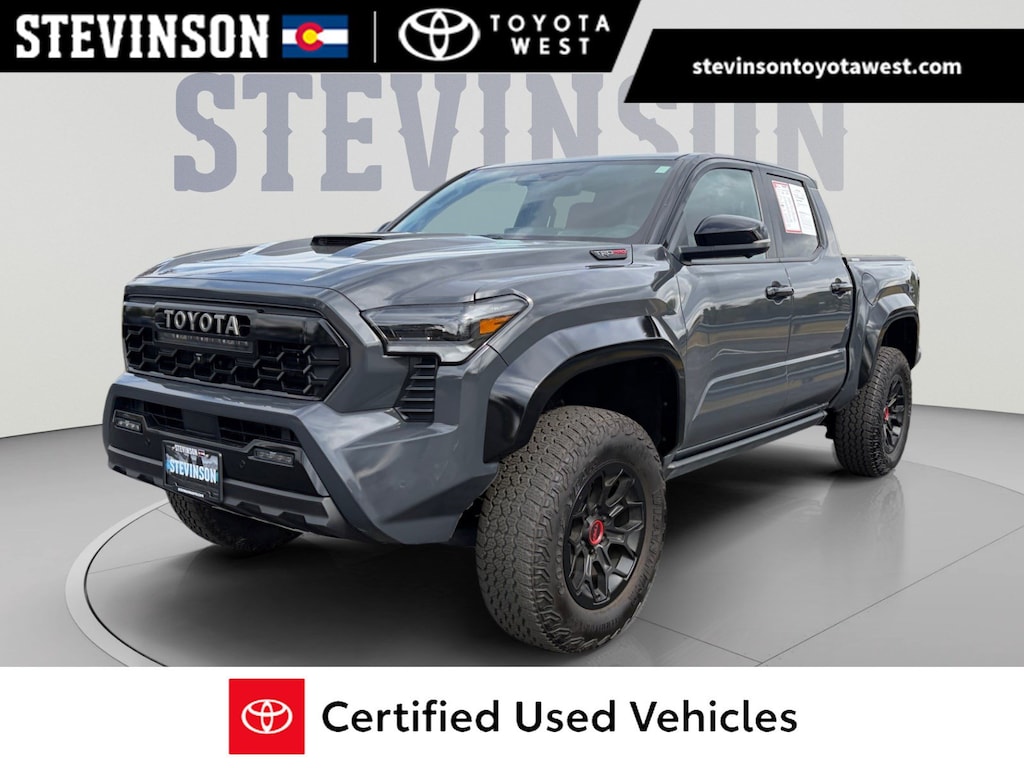 Certified 2024 Toyota Tacoma i-FORCE MAX TRD Pro Truck Double Cab