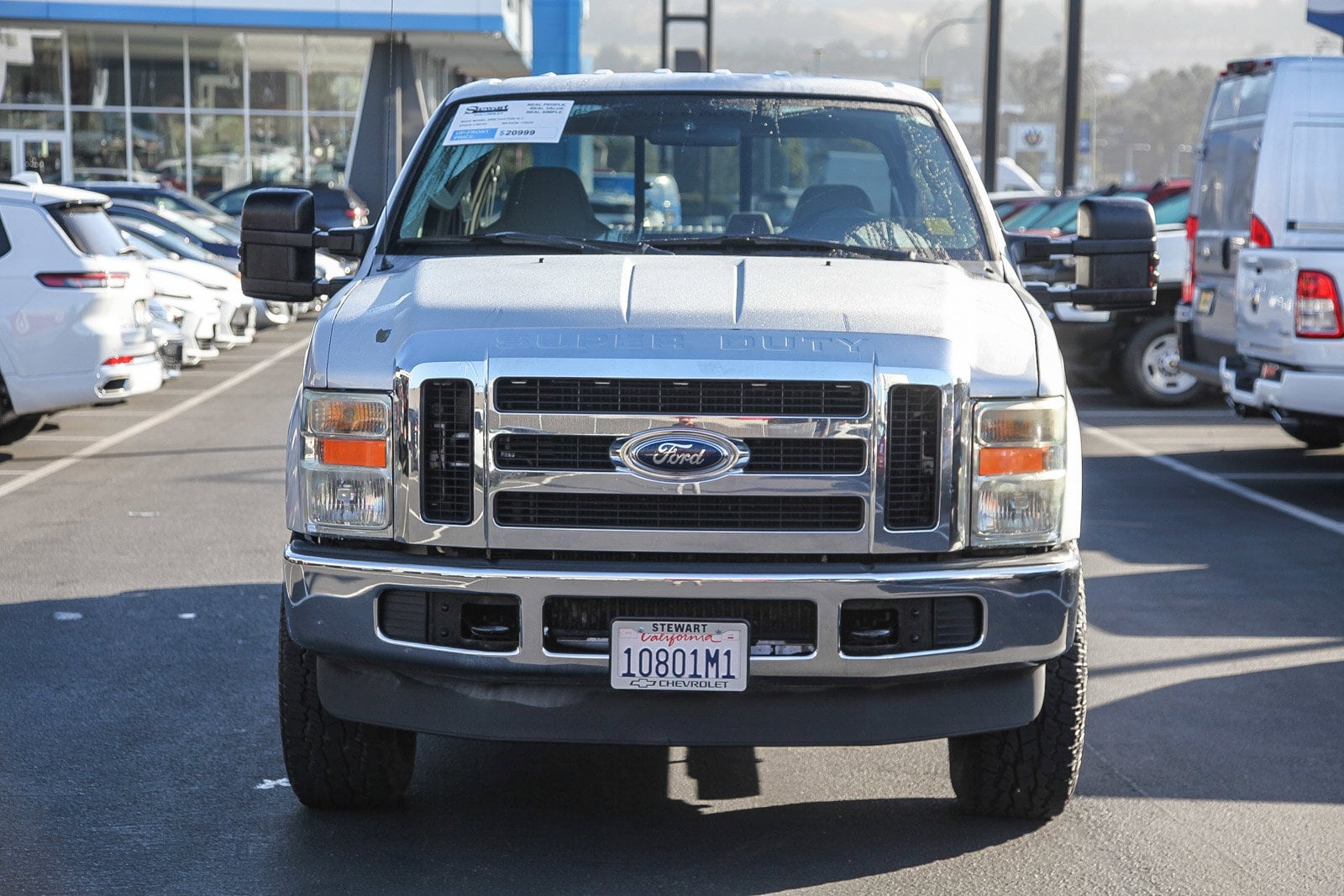 Used 2008 Ford F-250 Super Duty XLT with VIN 1FTSW21R28ED05319 for sale in Colma, CA