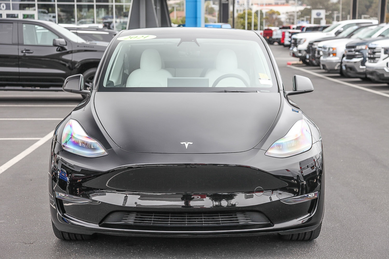 Used 2021 Tesla Model Y Performance with VIN 5YJYGDEF5MF230370 for sale in Colma, CA