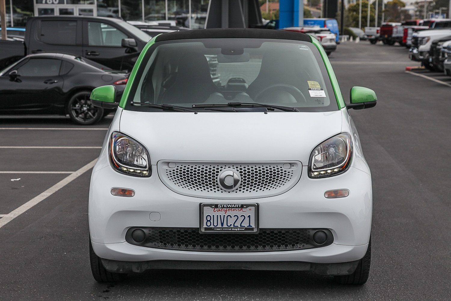Used 2017 smart fortwo passion with VIN WMEFJ9BA9HK228534 for sale in Colma, CA