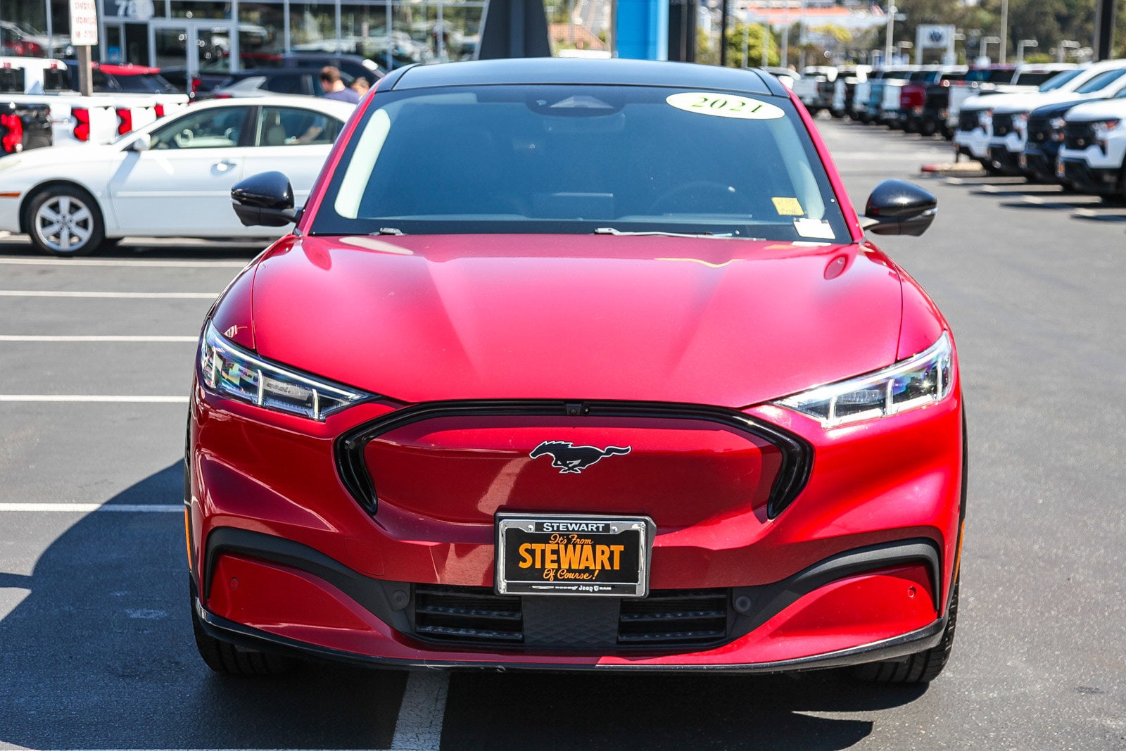 Used 2021 Ford Mustang Mach-E Premium RWD with VIN 3FMTK3R70MMA03357 for sale in Colma, CA