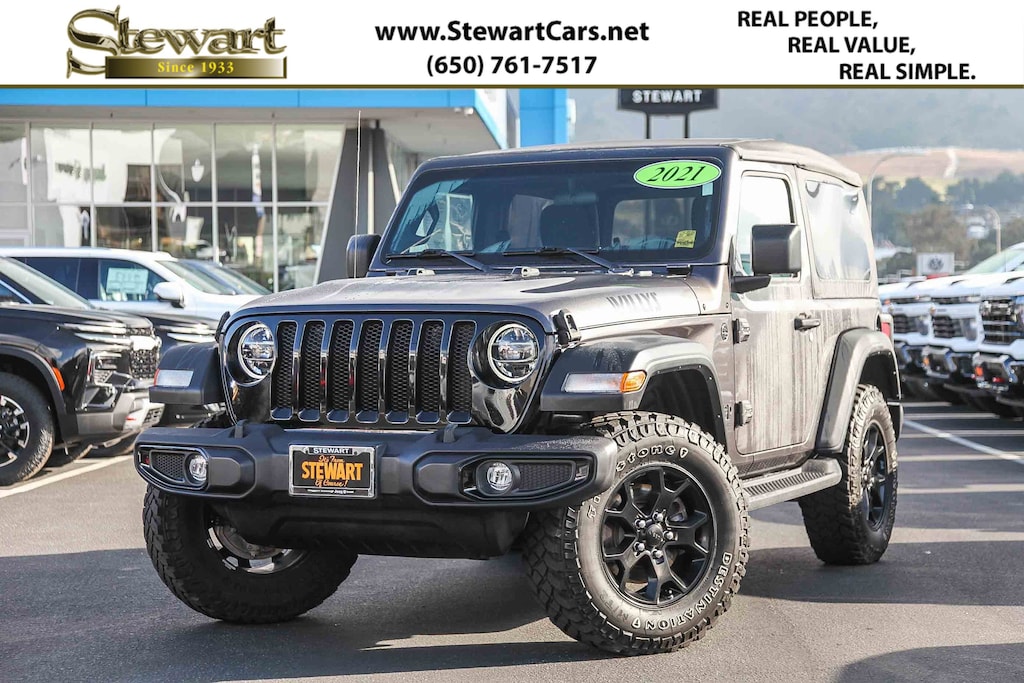 Used 2021 Jeep Wrangler Sport SUV