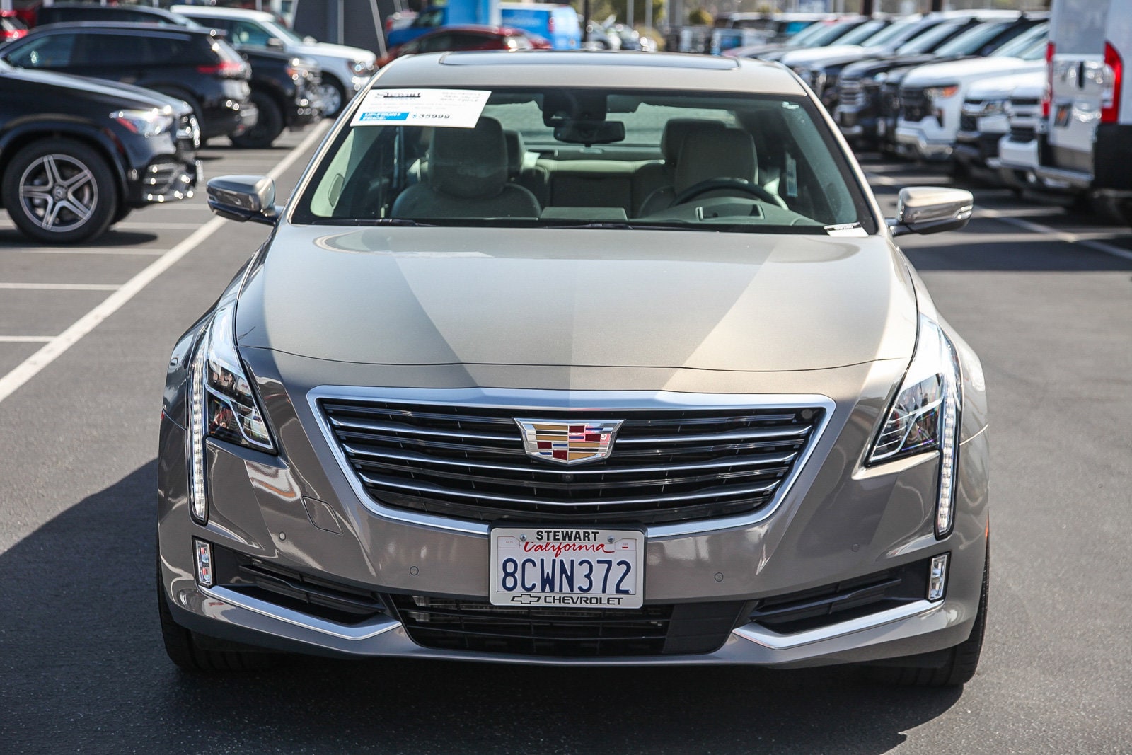 Used 2018 Cadillac CT6 Premium Luxury with VIN 1G6KG5RS7JU126424 for sale in Colma, CA