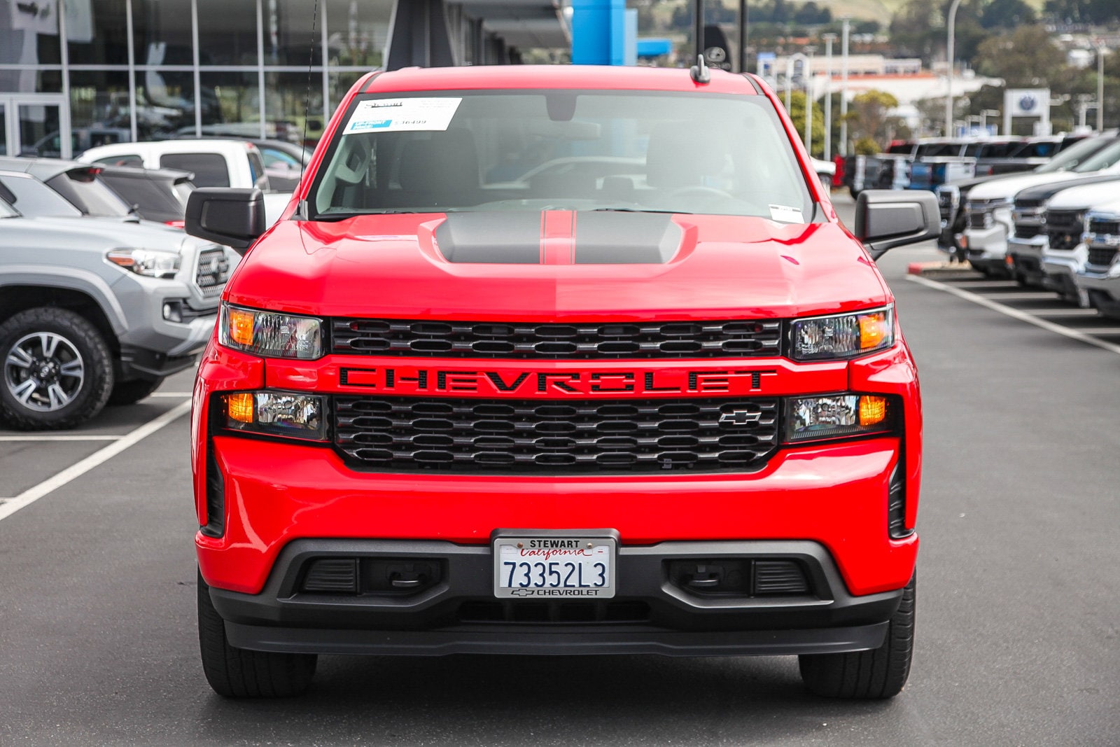 Used 2022 Chevrolet Silverado 1500 Limited Custom with VIN 1GCPYBEK0NZ169774 for sale in Colma, CA
