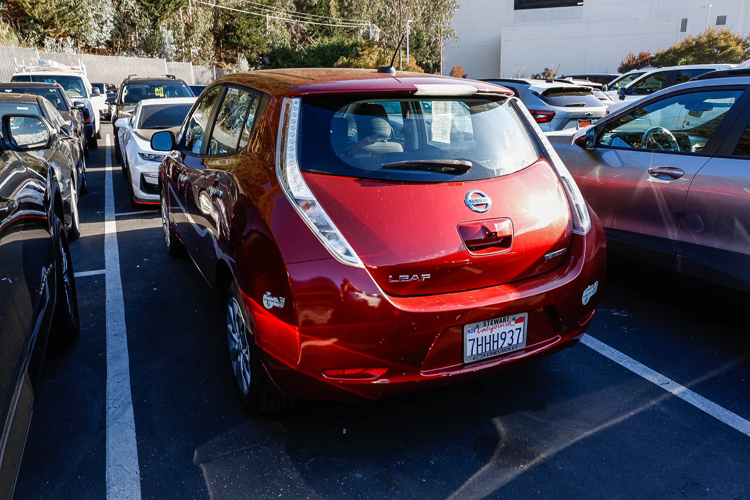Used 2015 Nissan LEAF S with VIN 1N4AZ0CP3FC307050 for sale in Colma, CA