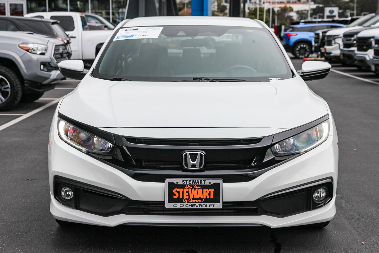 Used 2019 Honda Civic Sport with VIN 2HGFC2F84KH511284 for sale in Colma, CA